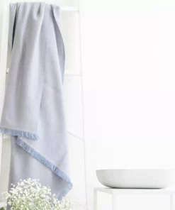 Studio Variously Boro Merino Wool Throw Blanket