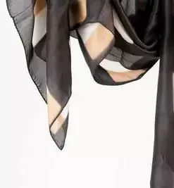 Studio Variously Handcrafted Choko Kasmi Silk Scarf