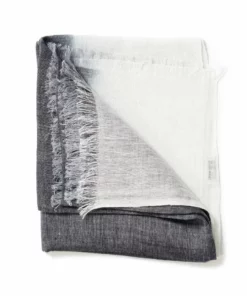 Studio Variously Granite Linen Scarf