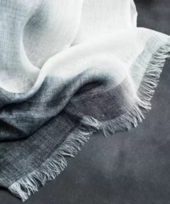 Studio Variously Granite Linen Scarf