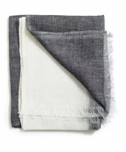Studio Variously Granite Linen Scarf
