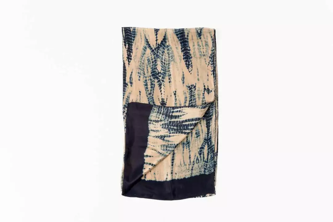 Studio Variously Indigold Indigo Scarf 1 Studio Variously Indigold Indigo Scarf