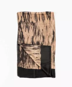 Studio Variously Handcrafted Indigold Kasmi Silk Scarf