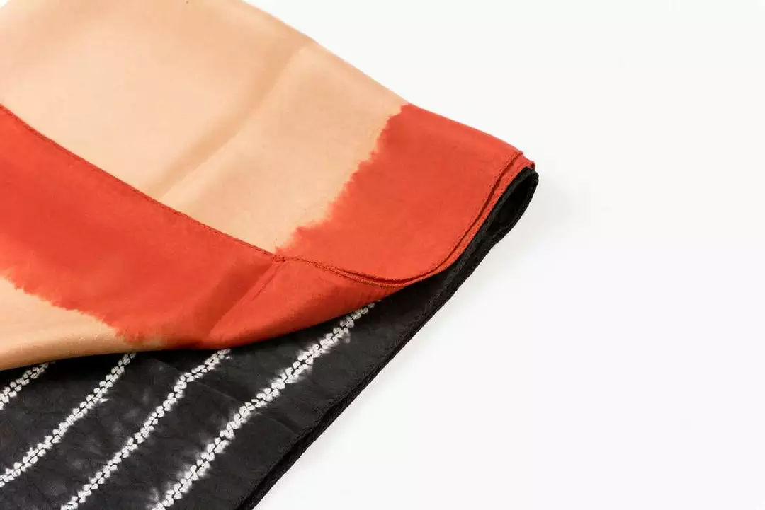 Studio Variously Handcrafted Kaavi Silk Scarf 3 Studio Variously Handcrafted Kaavi Silk Scarf