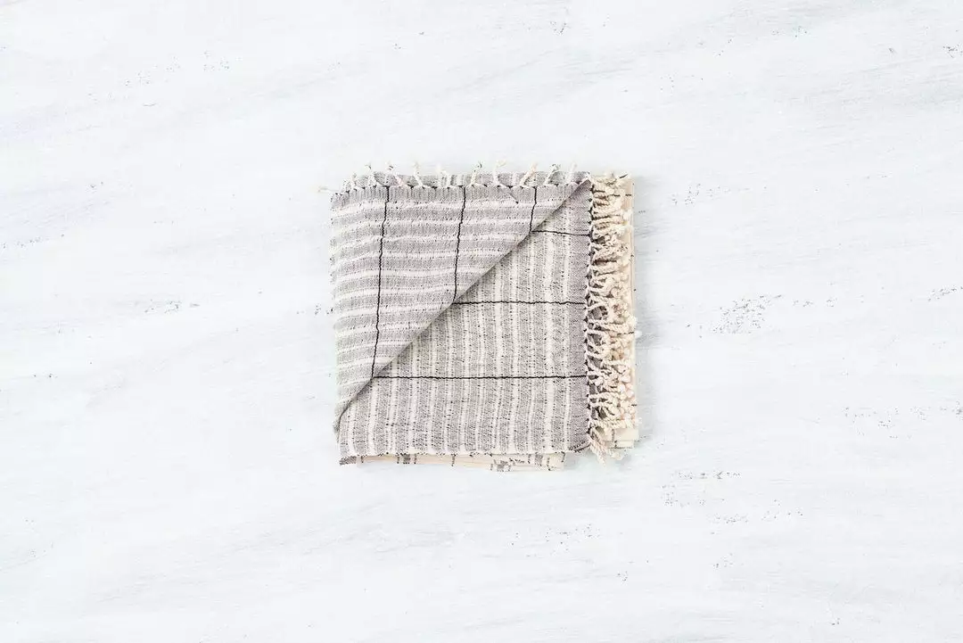 Studio Variously Handcrafted Lekha Throw Blanket 5 Studio Variously Handcrafted Lekha Throw Blanket