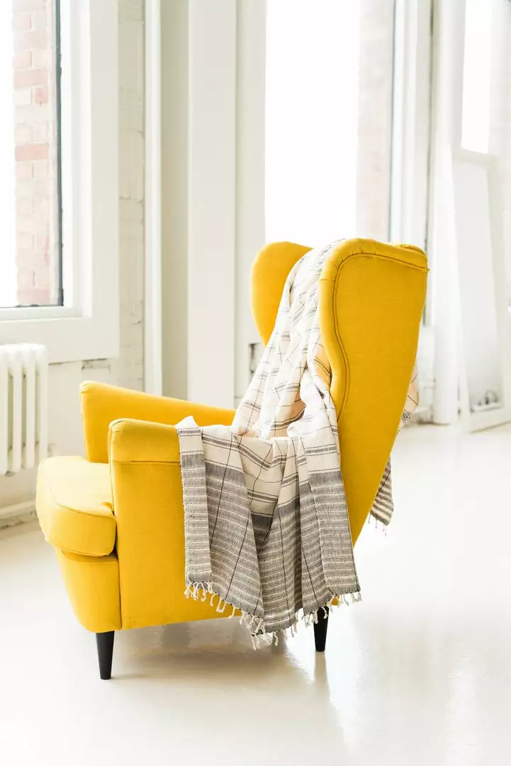 Studio Variously Handcrafted Lekha Throw Blanket 2 Studio Variously Handcrafted Lekha Throw Blanket