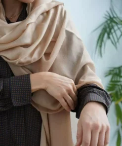 Studio Variously Lunar Silk And Cashmere Scarf Handcrafted