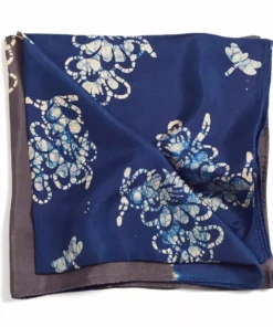 Studio Variously Accessories Oraa Black Silk Scarf