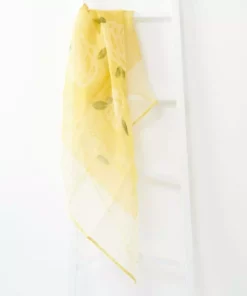 Studio Variously Primrose Turmeric Silk Scarf