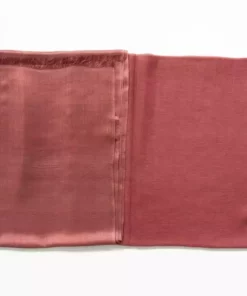 Studio Variously Rosa Silk And Cashmere Scarf Handcrafted