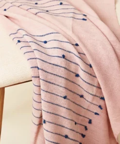 Studio Variously Rosewood Throw Blanket