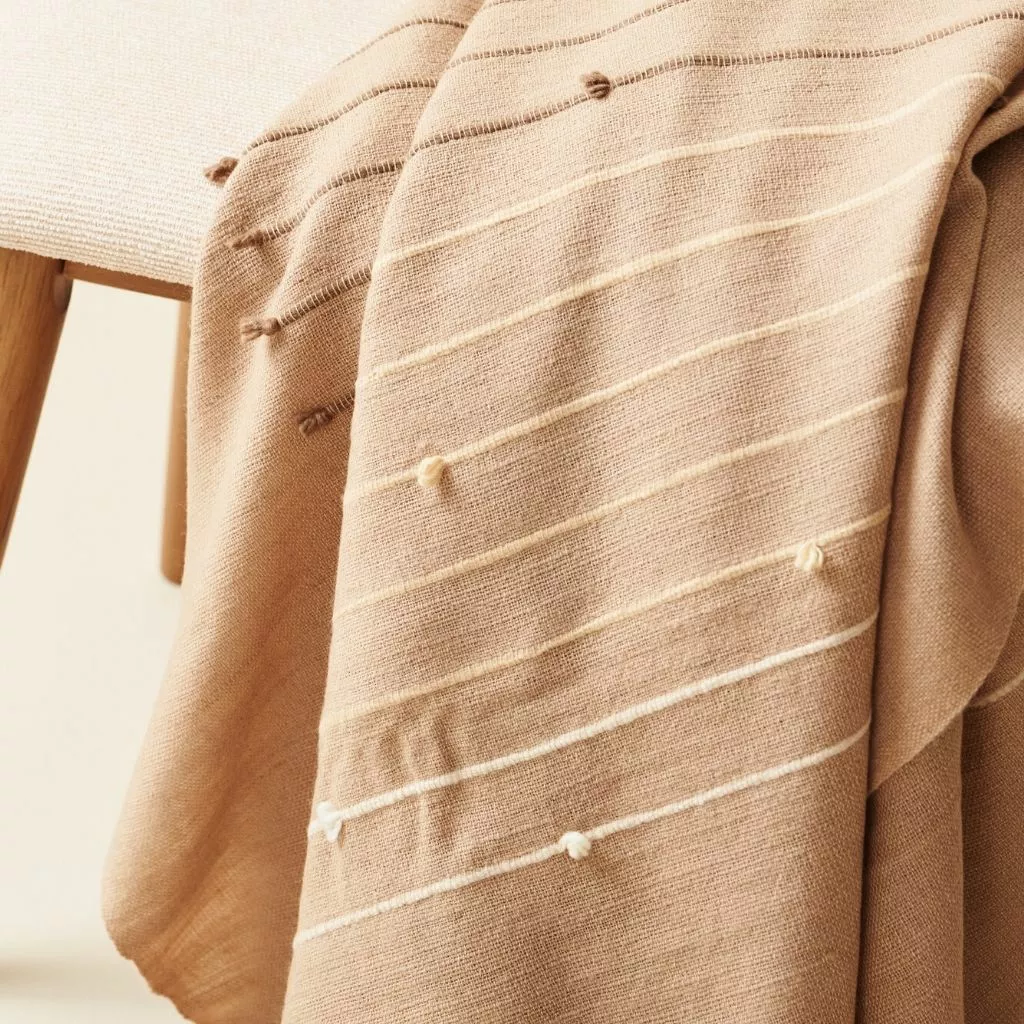 Studio Variously Throw Blankets Terra Merino Throw Blanket 4 Studio Variously Throw Blankets Terra Merino Throw Blanket