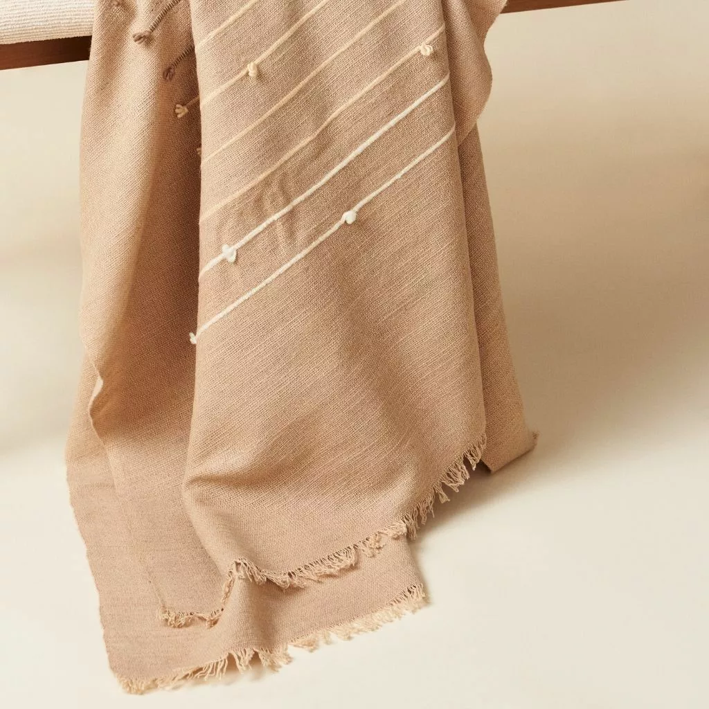 Studio Variously Throw Blankets Terra Merino Throw Blanket 5 Studio Variously Throw Blankets Terra Merino Throw Blanket