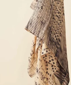 Studio Variously Tesu Black Silk Scarf Accessories