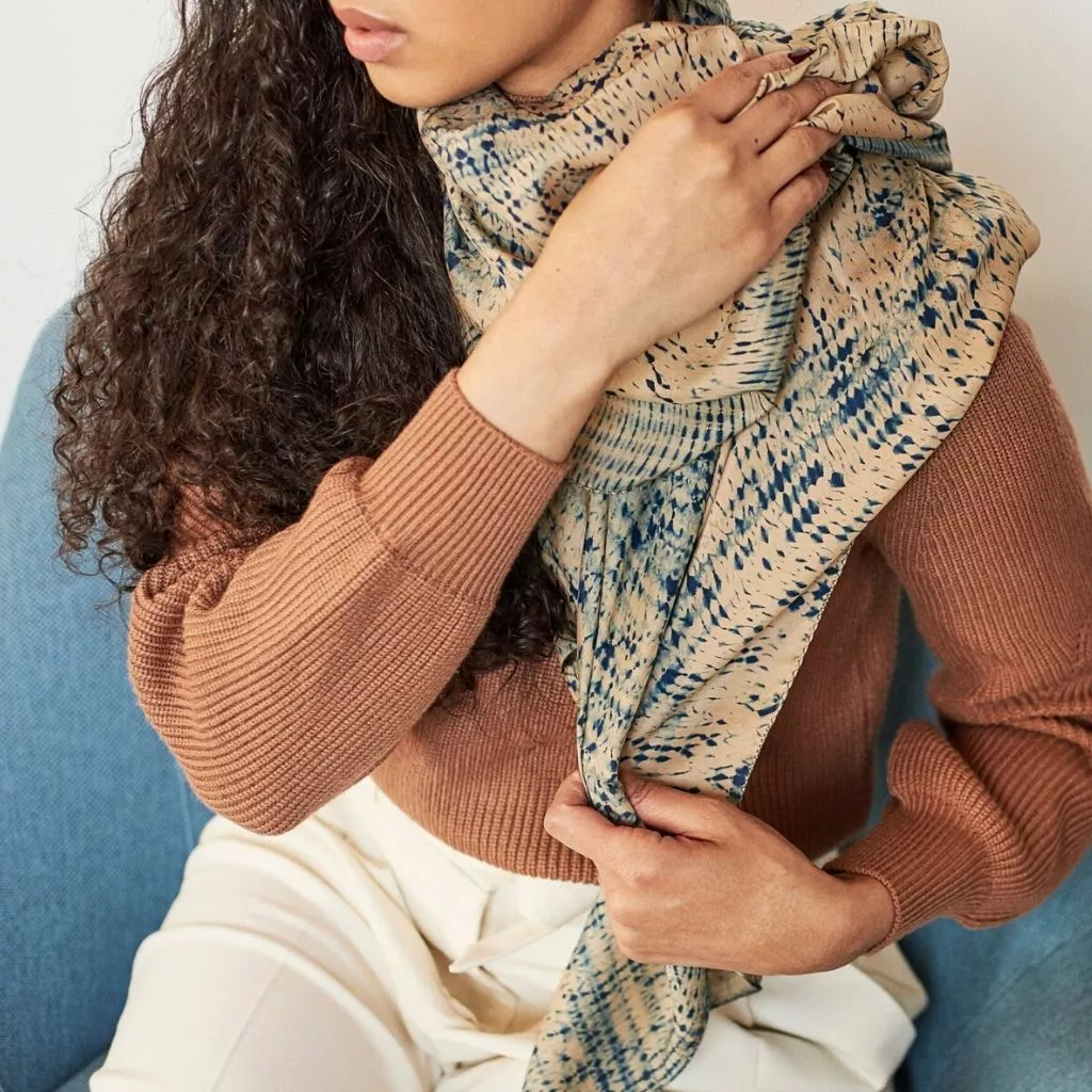 Studio Variously Tesu Silk Scarf Accessories 2 Studio Variously Tesu Silk Scarf Accessories