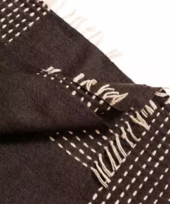 Studio Variously Walnut Throw Blanket - Brown