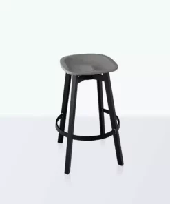 Emeco Furniture Su Barstool - Black Frame