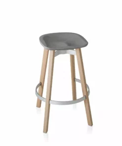 Emeco Su Barstool - Wood Frame