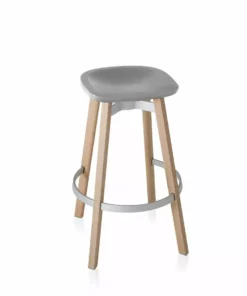 Emeco Su Barstool - Wood Frame
