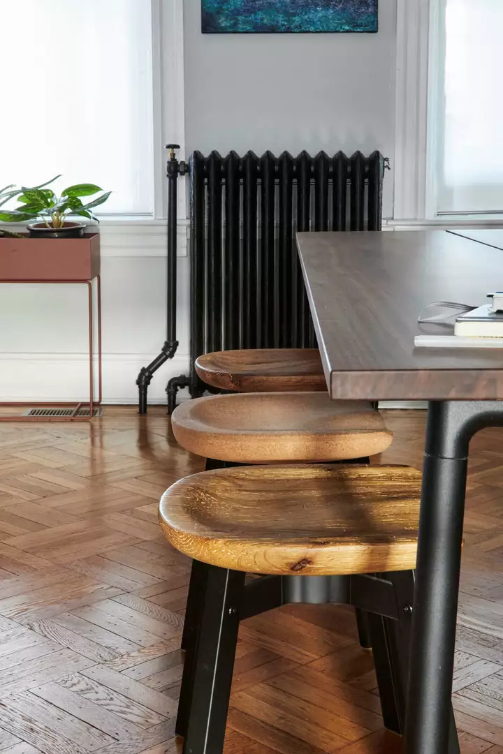 Emeco Su Small Stool - Aluminum Frame 6 Emeco Su Small Stool - Aluminum Frame