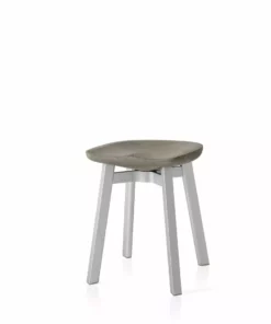 Emeco Su Small Stool - Aluminum Frame 23 Emeco Su Small Stool - Aluminum Frame