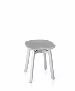 Emeco Su Small Stool - Aluminum Frame 22 Emeco Su Small Stool - Aluminum Frame