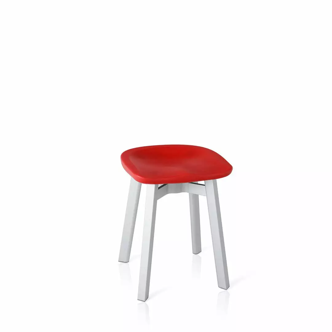 Emeco Su Small Stool - Aluminum Frame 8 Emeco Su Small Stool - Aluminum Frame