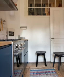 Emeco Su Small Stool - Black Frame