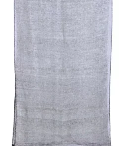 Swahili African Modern Ethiopian Stella Shawl - Gray Accessories
