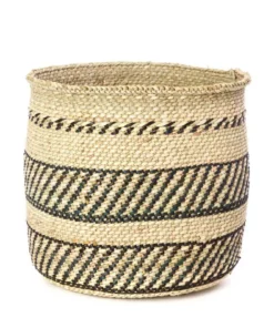 Swahili African Modern Iringa Baskets - Black Accents Best Sellers