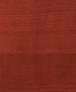 Swahili African Modern Rust Red Gabi Tablecloth / Throw Blanket