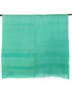 Swahili African Modern Sea Glass Blue Gabi Tablecloth / Throw Blanket