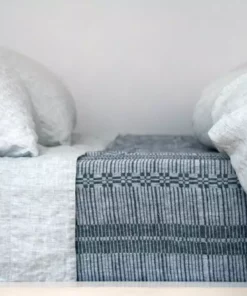 Area Home Swea Linen Throw Blanket