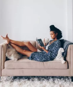 Symbology Sale Art Deco Lounge Robe - Navy + Cream 9 Symbology Sale Art Deco Lounge Robe - Navy + Cream