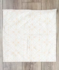 Symbology Reversible Pillowcase - Cream + Tan 7 Symbology Reversible Pillowcase - Cream + Tan
