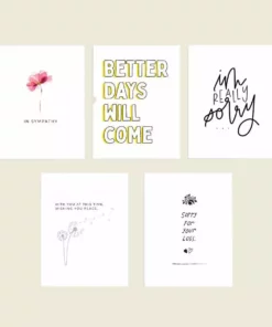 Cute Root Sympathy Variety Plantable Cards - 10 Pack