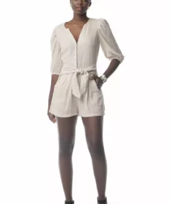 Synergy Organic Clothing Cadence Romper - Chateau Gray Sale 9 Synergy Organic Clothing Cadence Romper - Chateau Gray Sale