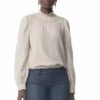 Synergy Organic Clothing Delphina Top - Chateau Gray Sale