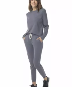 Synergy Organic Clothing Sale Fave Sweatshirt - Shadow 7 Synergy Organic Clothing Sale Fave Sweatshirt - Shadow