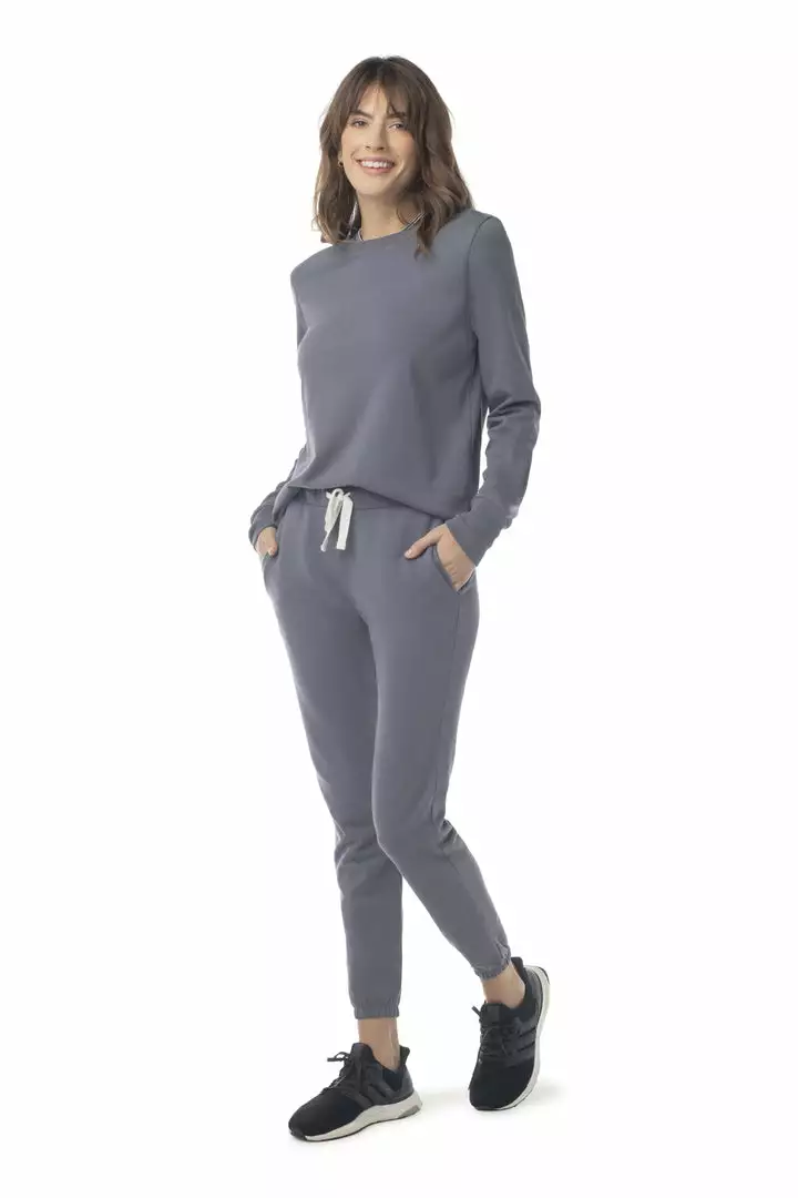 Synergy Organic Clothing Sale Fave Sweatshirt - Shadow 3 Synergy Organic Clothing Sale Fave Sweatshirt - Shadow