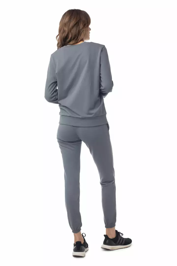 Synergy Organic Clothing Sale Fave Sweatshirt - Shadow 5 Synergy Organic Clothing Sale Fave Sweatshirt - Shadow