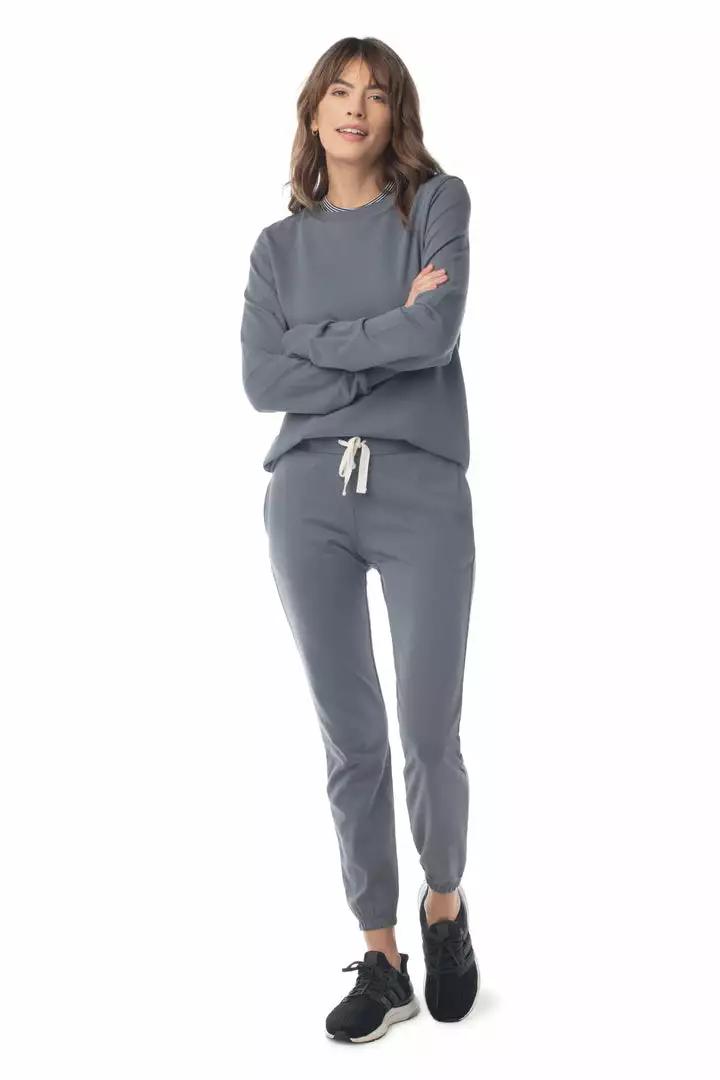 Synergy Organic Clothing Sale Fave Sweatshirt - Shadow 4 Synergy Organic Clothing Sale Fave Sweatshirt - Shadow