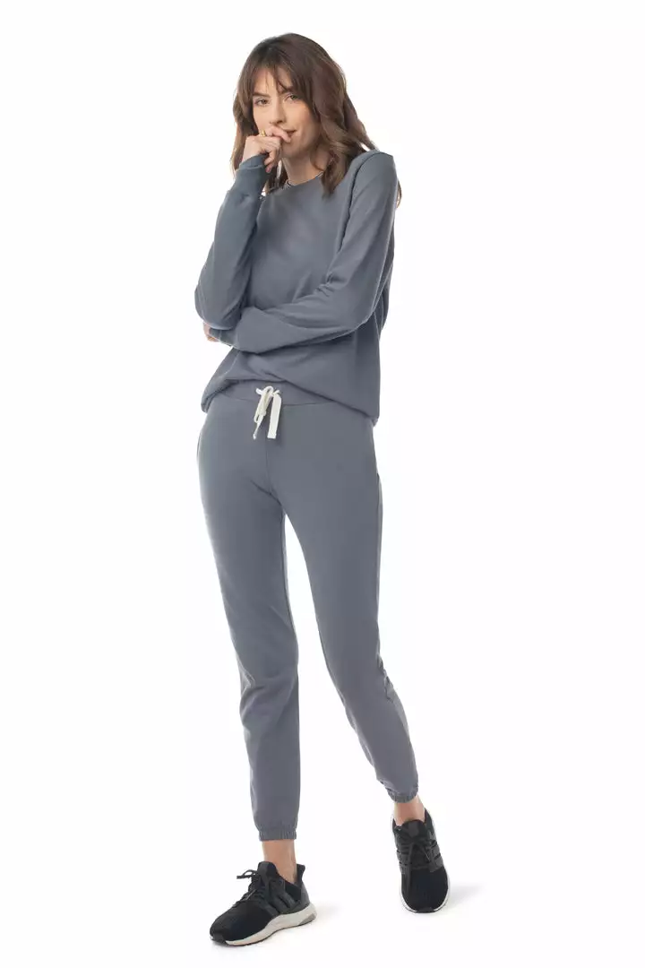 Synergy Organic Clothing Sale Fave Sweatshirt - Shadow 2 Synergy Organic Clothing Sale Fave Sweatshirt - Shadow