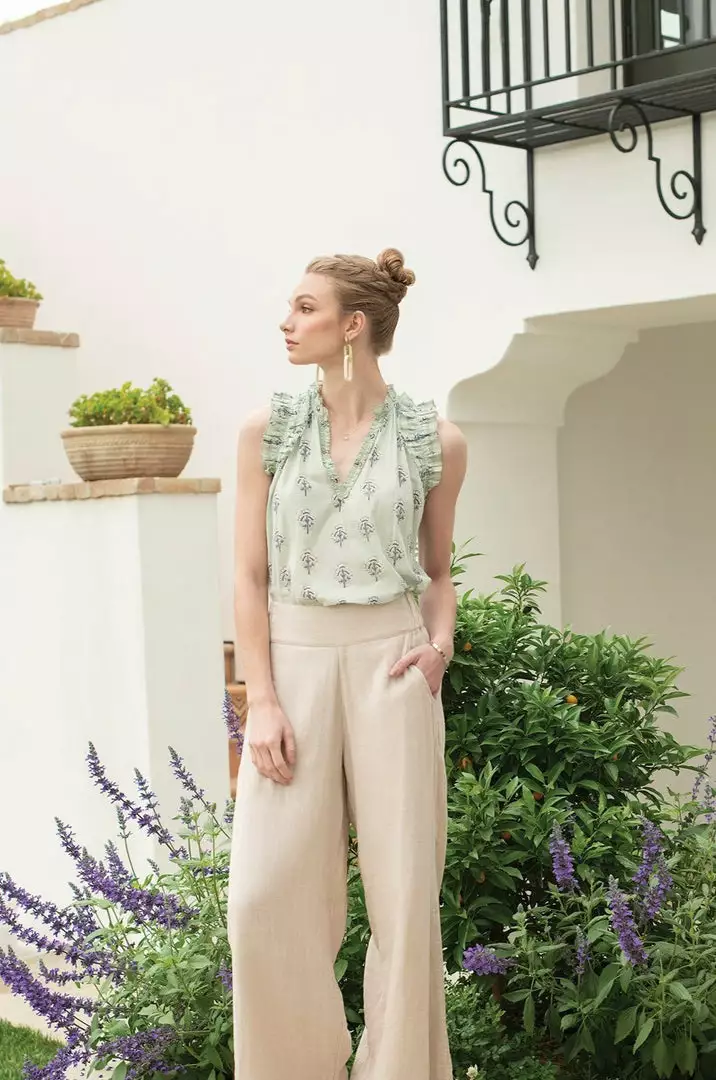 Synergy Organic Clothing Lotus Viola Top 1 Synergy Organic Clothing Lotus Viola Top