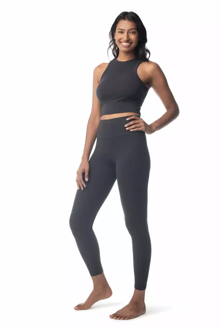 Synergy Organic Clothing Best Sellers Manipura Legging - Black 4 Synergy Organic Clothing Best Sellers Manipura Legging - Black