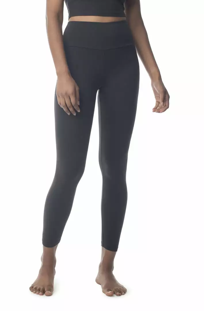 Synergy Organic Clothing Best Sellers Manipura Legging - Black 1 Synergy Organic Clothing Best Sellers Manipura Legging - Black