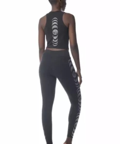 Synergy Organic Clothing Sale Moon Phases Basic Legging - Black 13 Synergy Organic Clothing Sale Moon Phases Basic Legging - Black