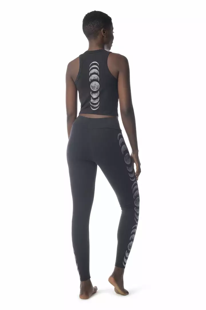 Synergy Organic Clothing Sale Moon Phases Basic Legging - Black 6 Synergy Organic Clothing Sale Moon Phases Basic Legging - Black