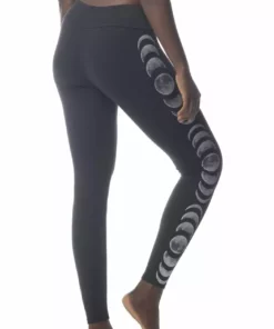 Synergy Organic Clothing Sale Moon Phases Basic Legging - Black