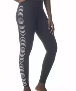 Synergy Organic Clothing Sale Moon Phases Basic Legging - Black